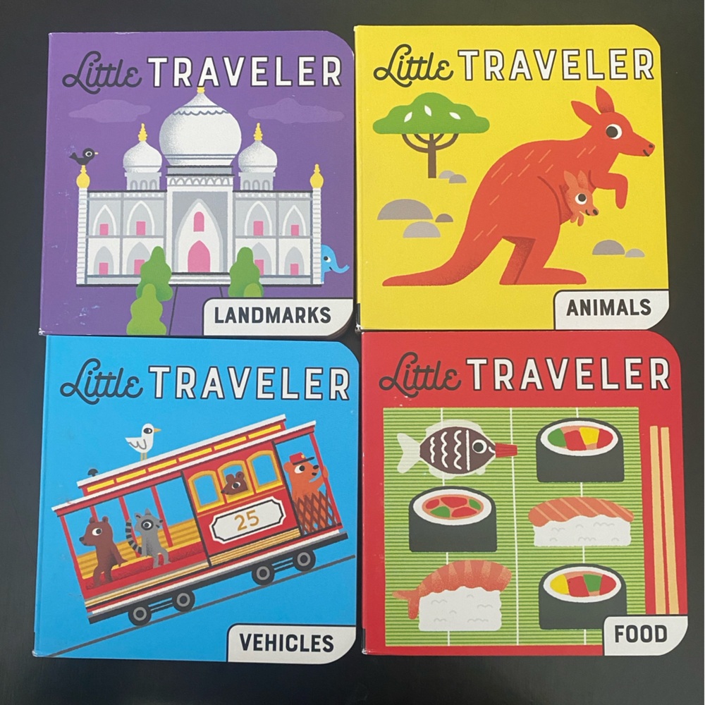 Little Traveler Book Set / 4 Books / NWOT